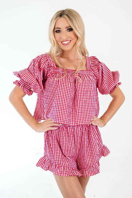 Extra Savings Country Concert Top - Red
