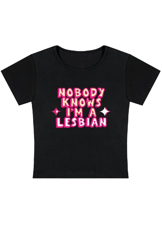 Weekend Offers That Thrill Nobody Knows Y2k Baby Tee
