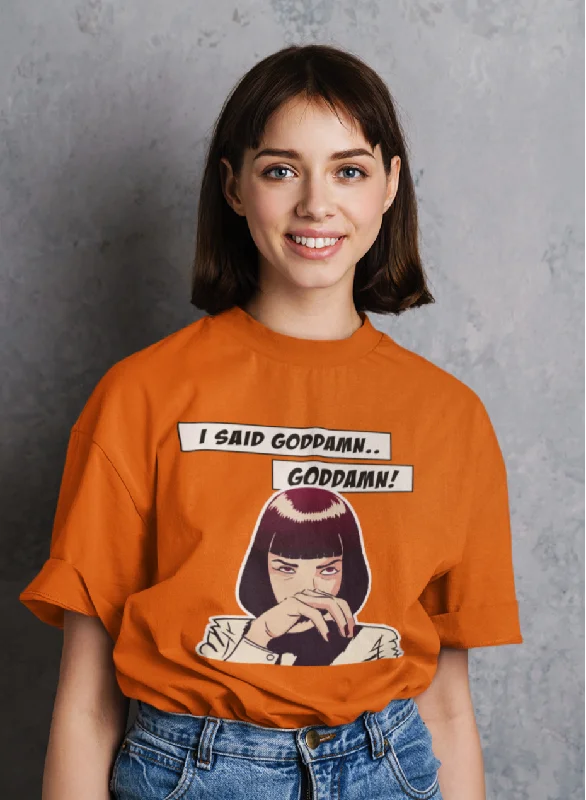 The Best Prices I Said Goddamn!- Pulp Fiction:  Aesthetic - Half Sleeve T-Shirts