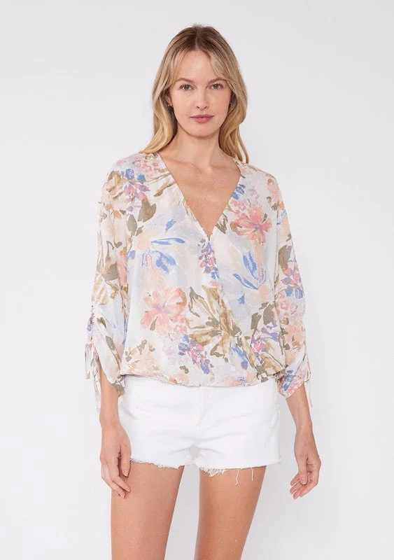 Daily Deals Priscilla Floral Top
