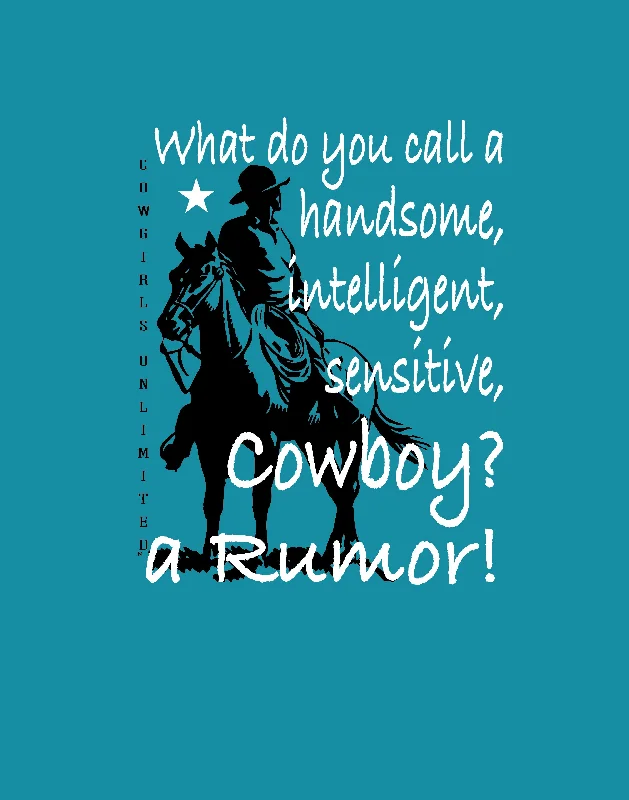 Deal Explosion Women's Cowgirls Unlimited Rumor T-Shirt #CG-1236
