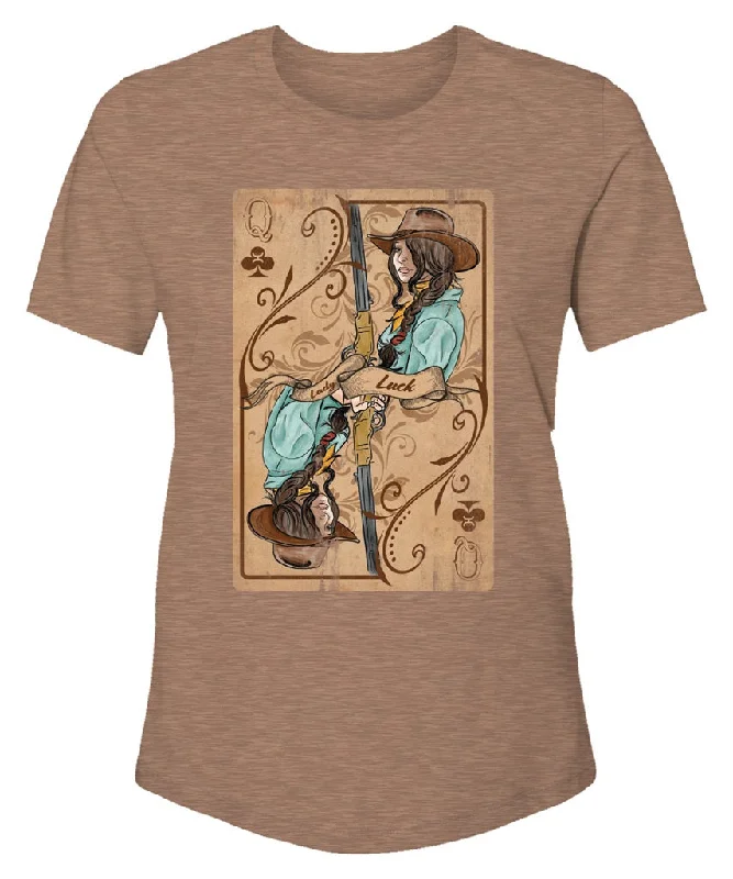 Lowest Price Women's Hooey Lady Luck T-Shirt #HT1720LTBR