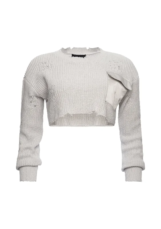 Clearance Sale Cropped Devin Sweater