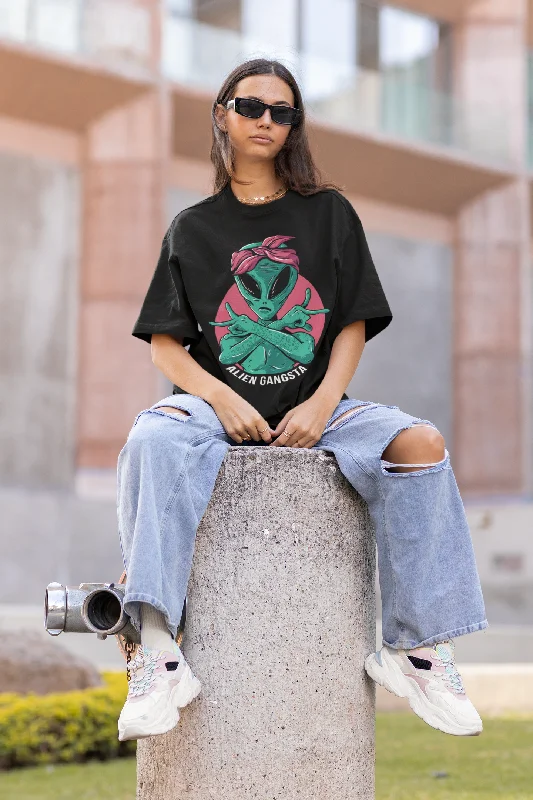 Bonus Offer Alien Gangsta : ALIEN & SPACE- HALF-SLEEVE T-SHIRTS