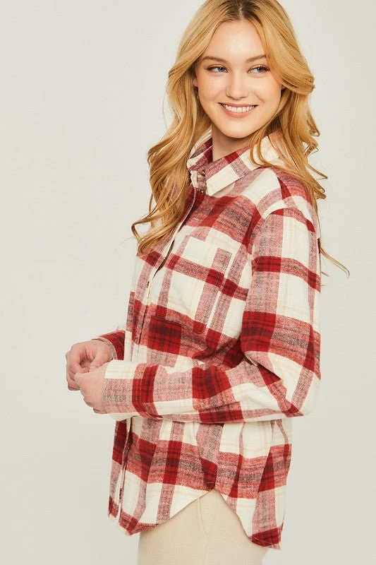 Weekend Special Flannel Top