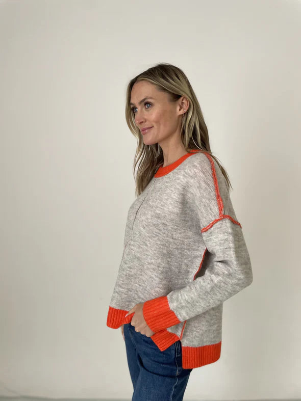 Limited Time Bridget Grey/Orange