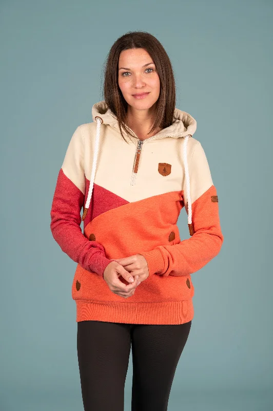 Deal Alert Roxy Sanguine Mix Half-Zip Hoodie