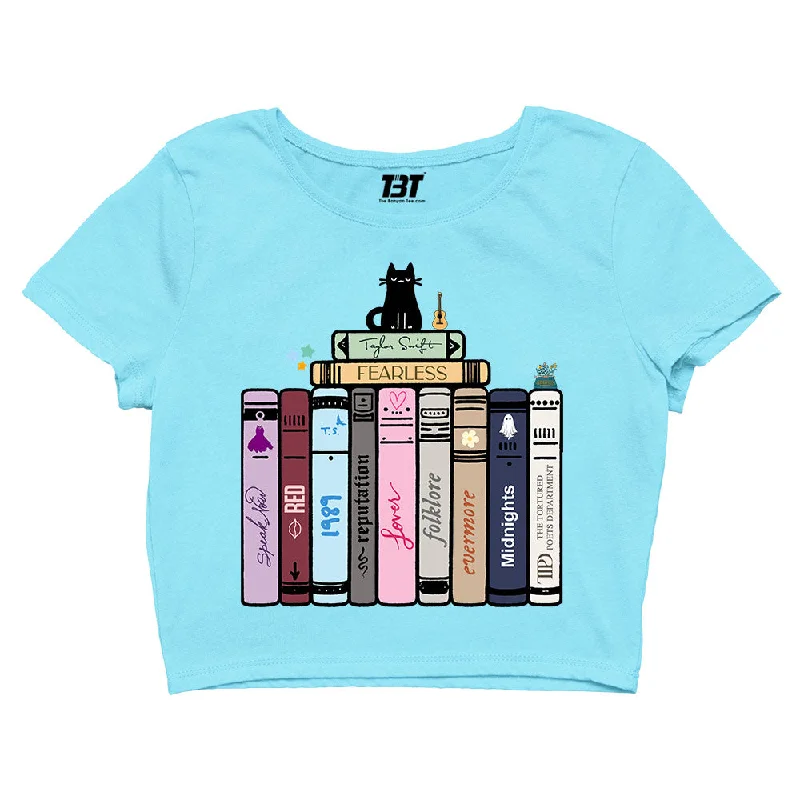Can't Resist Taylor Swift Crop Top - Tay's Songbooks