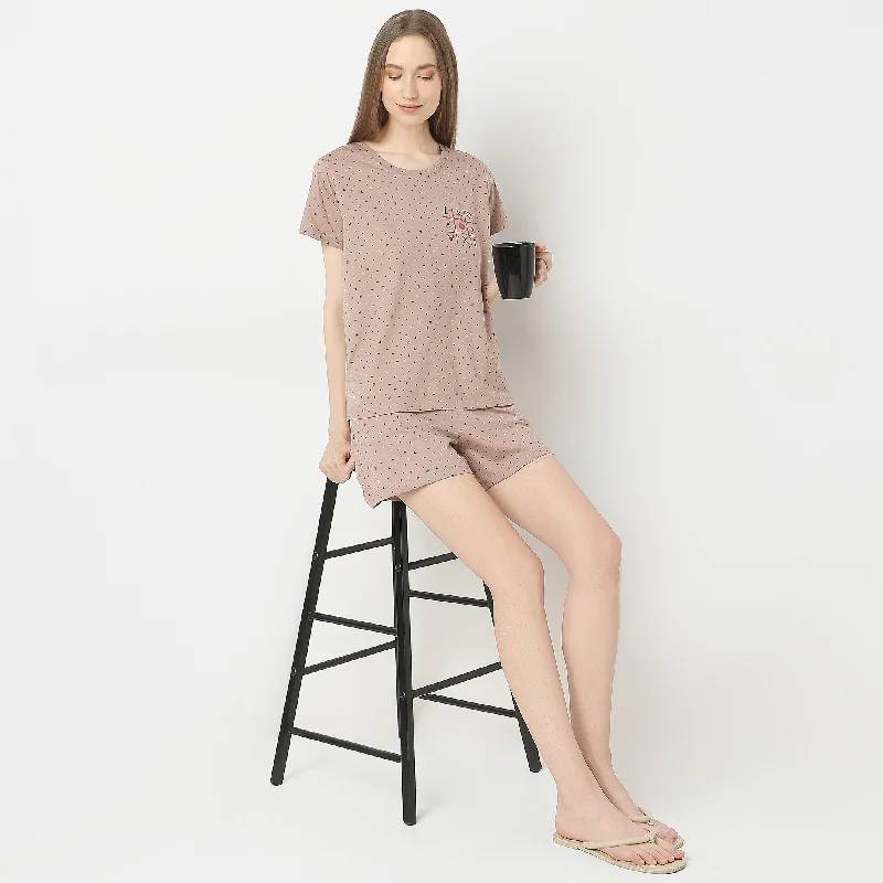 Lowest Price Regular Fit Printed Lounge T-Shirt