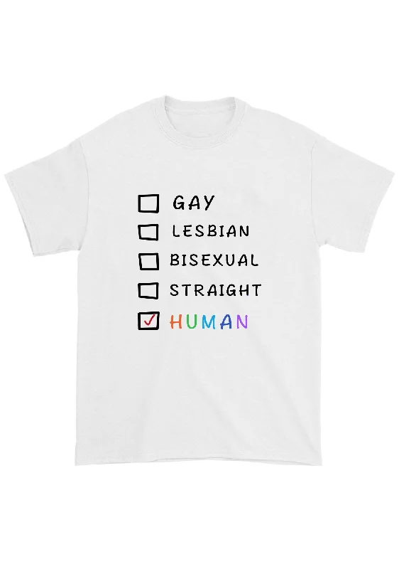 Weekend Bargains to Enjoy Gay Lesbian Bisexual Straight Human Chunky Shirt