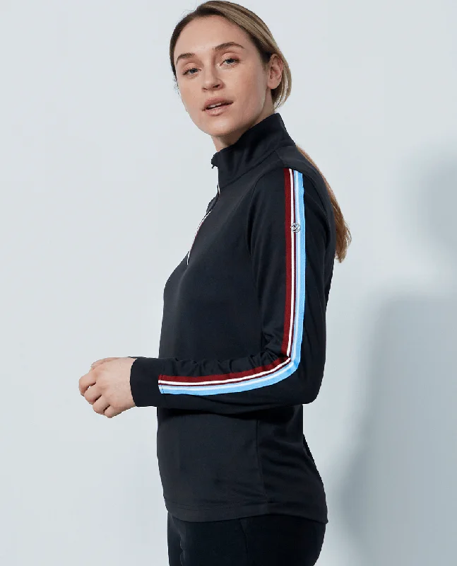 Weekend Sale: Don't Miss Out DAILY SPORTS Sivilla Half Neck Polo 093 Black
