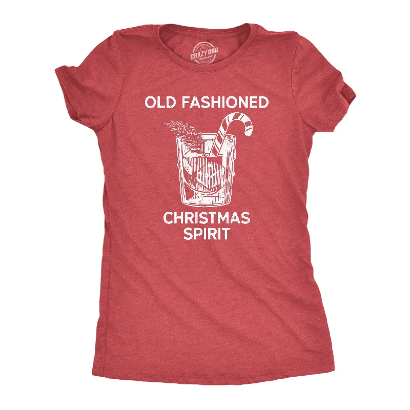 Super Bargain Old Fashioned Christmas Spirit Women's T Shirt