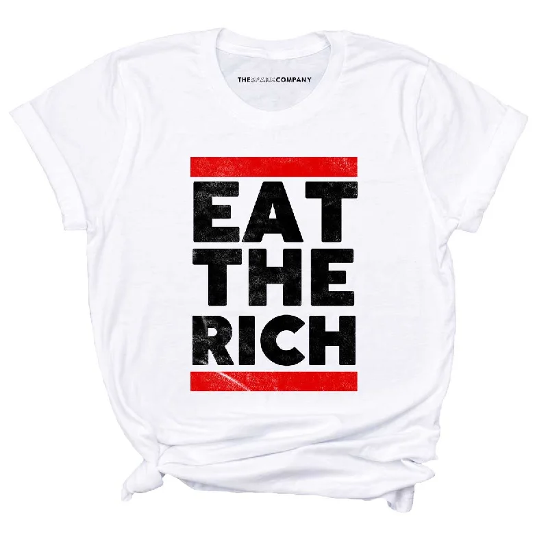 Midnight Madness Eat The Rich Feminist T-Shirt