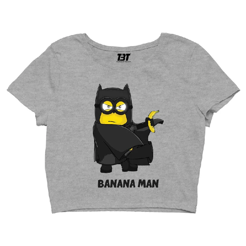 Early Bird Crop Top - Banana Man