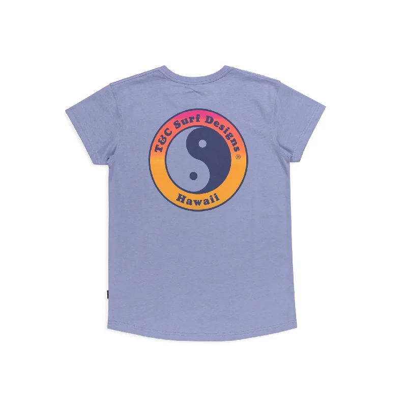 Great Deals T&C Surf Designs Women YY Logo S/S Tee - Lavender