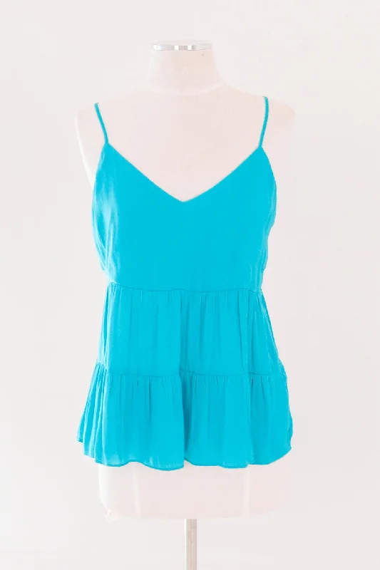 Weekend Specials Just for You Day Date Top - Scuba Blue