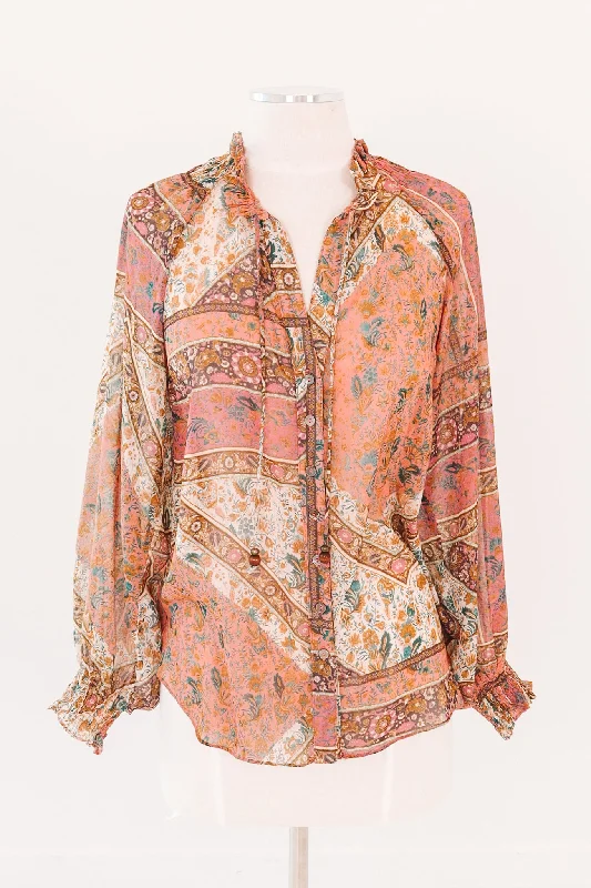 Shop the Weekend Away Gone To Venice Top - Mauve