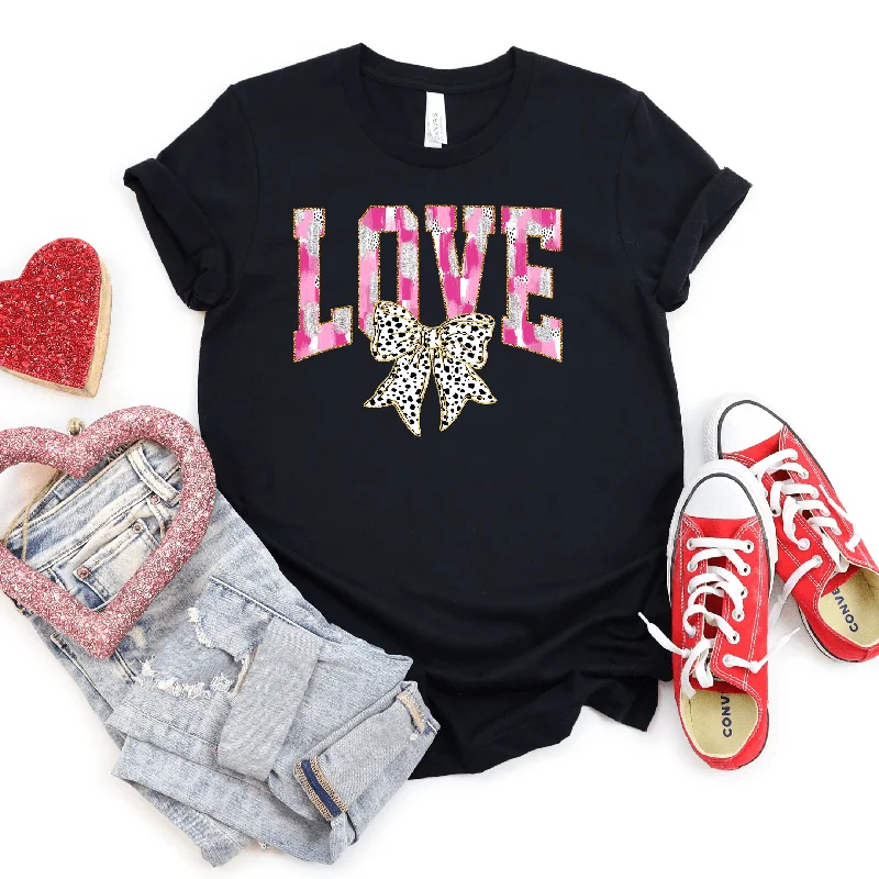 Exclusive Online Offer Paint stroke Love Graphic Tee