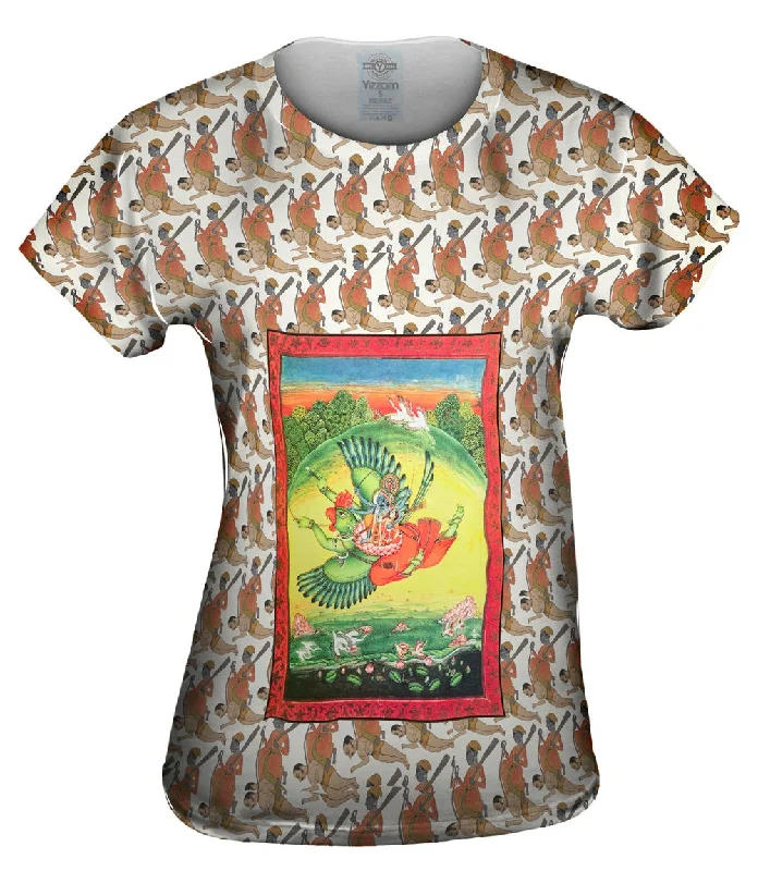 Weekend Specials to Delight India - "Vishnu And Lakshmi Riding Garuda"