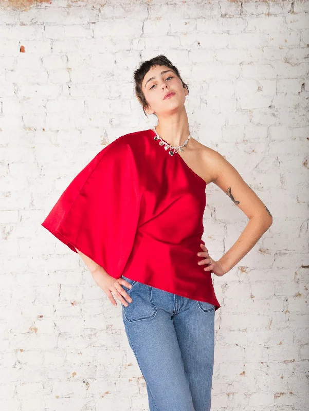 Special Price Margaret One Shoulder Top