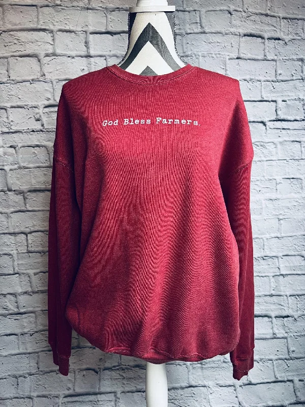 Quick Deals Mineral Washed Graphic Sweatshirt