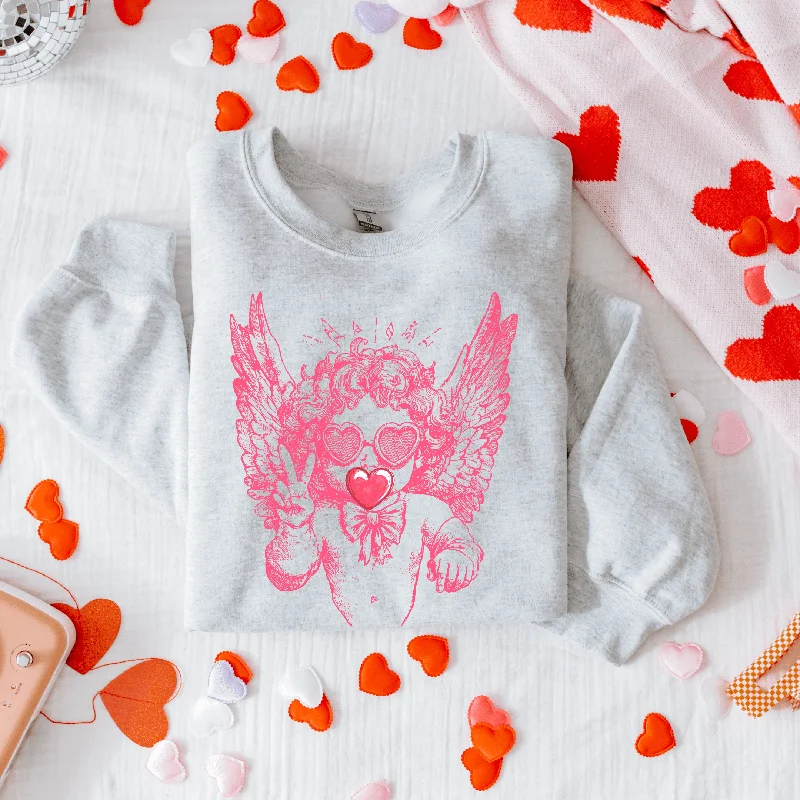 Weekend Bargains to Love Bubblegum Cupid Sweatshirt