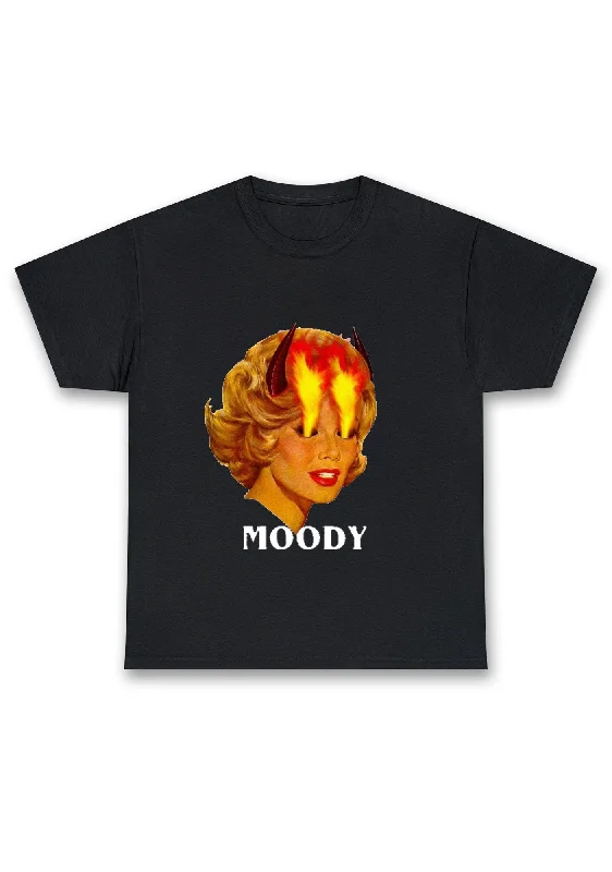 Value Deals Moody Angry Woman Chunky Shirt