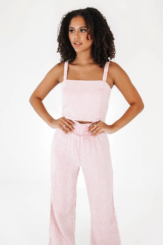 Final Sale Z Supply Cambria Gauze Top - Mauve