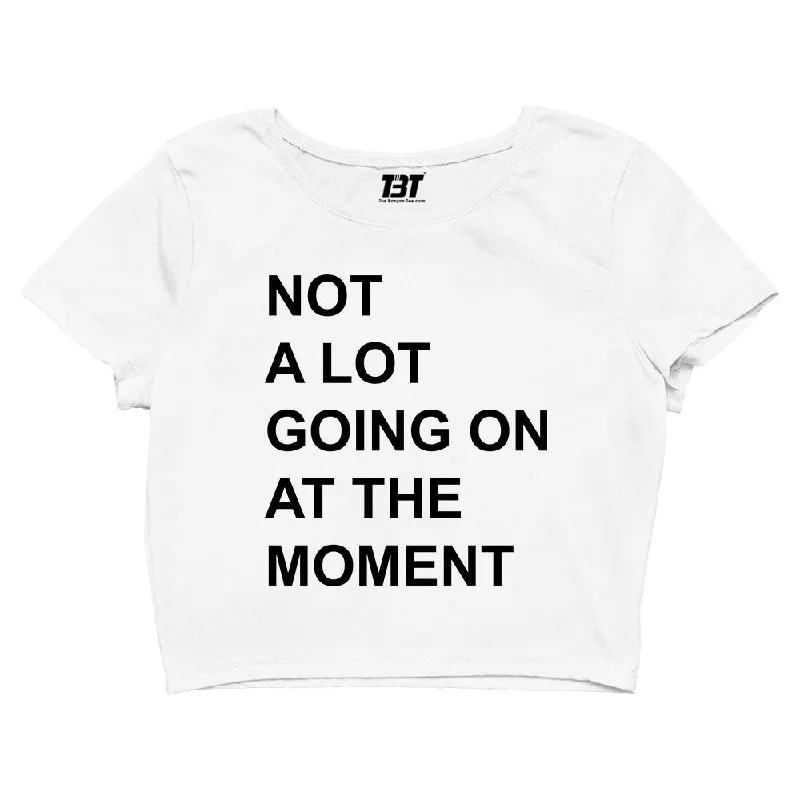Epic Value Taylor Swift Crop Top - Not A Lot Going On