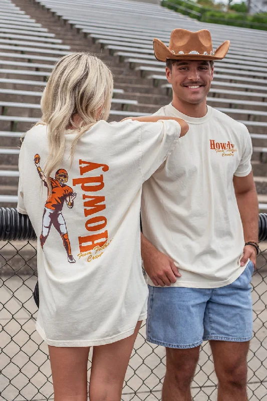 Mega Sale Howdy Football Tee