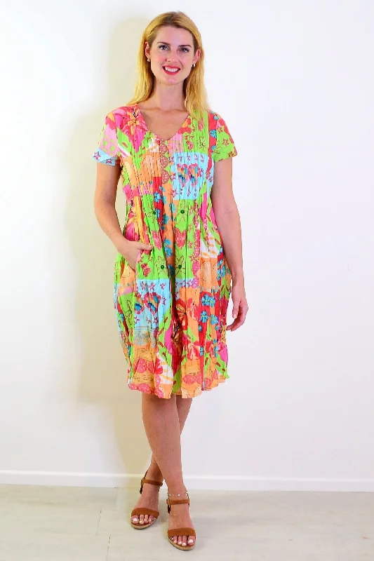 Price Rollback Aiya Napa Easy Fit Cotton Tunic Dress