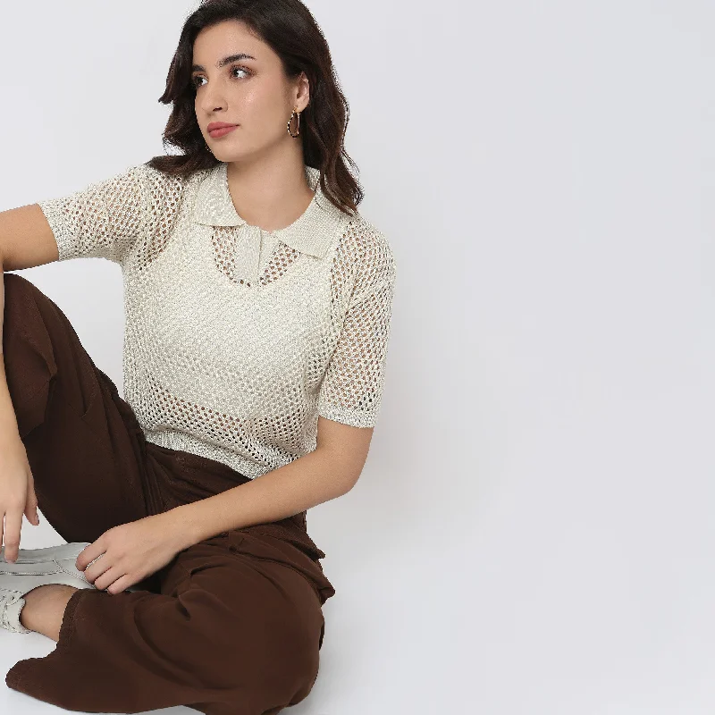 Now Available Regular Fit Solid T-Shirt