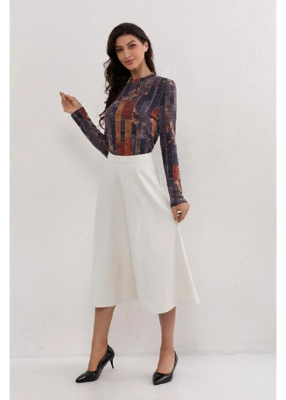 Price Buster Vintage Mosiac Stretch Top