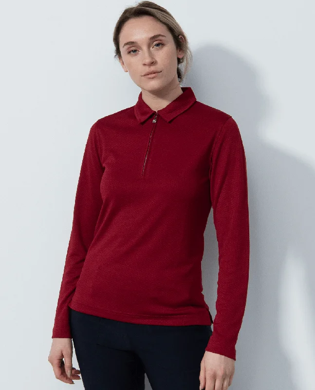 Weekend Deals That Impress DAILY SPORTS Peoria Long Sleeve Polo 200 Umbria