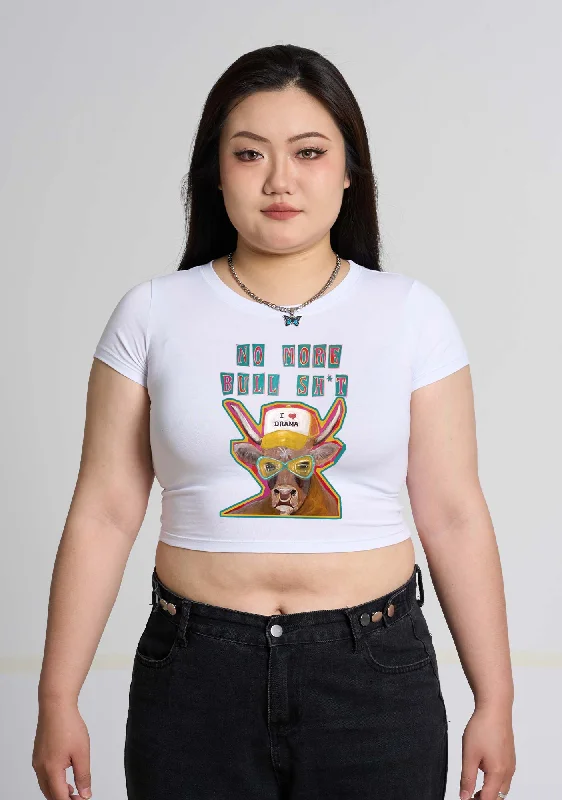 Take Advantage Curvy No More Bull SHT I Love Drama Baby Tee