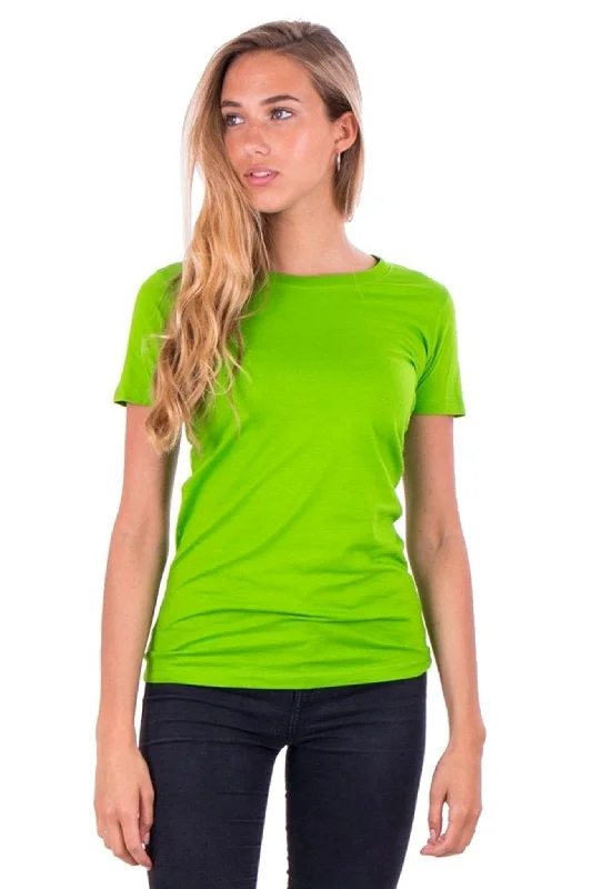 Weekend Flash Sale Fitted t-shirt - Lime green