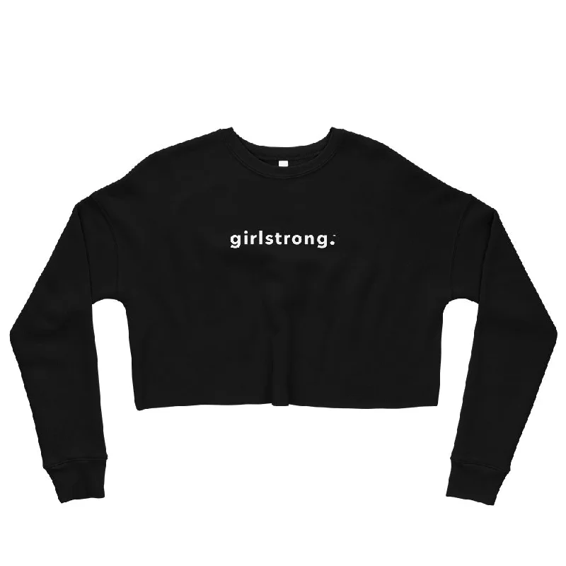Sale Event EVERYDAY FLEECE CROPPED SWEATSHIRT BLACK