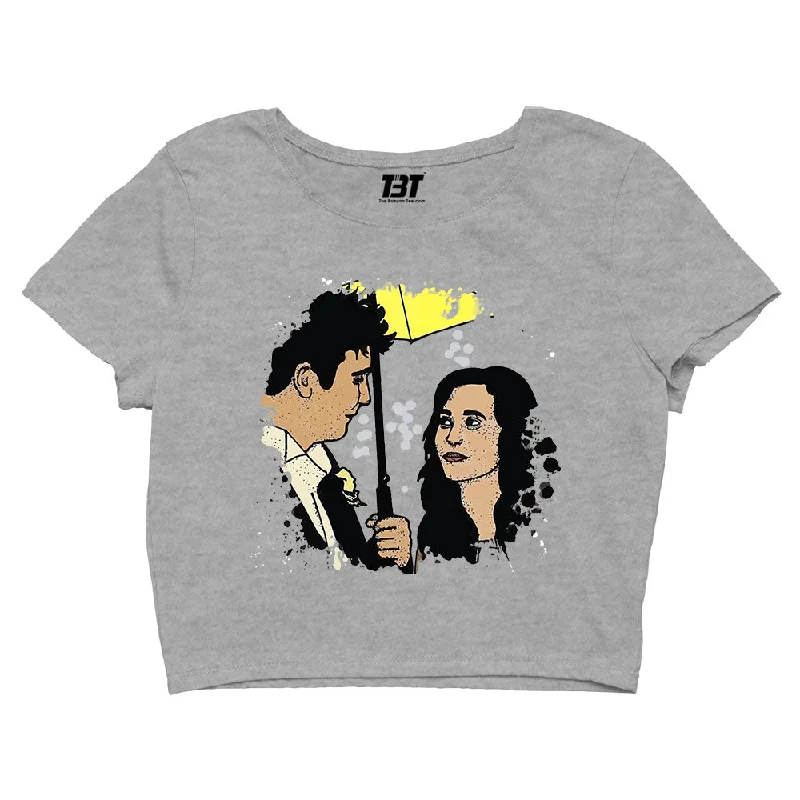 Clearance Items How I Met Your Mother Crop Top - Ted & Tracy Fanart
