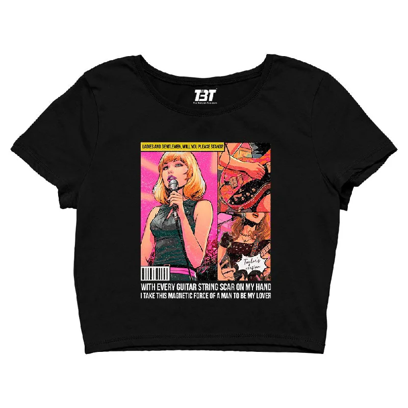 Super Bargain Taylor Swift Crop Top - My Lover