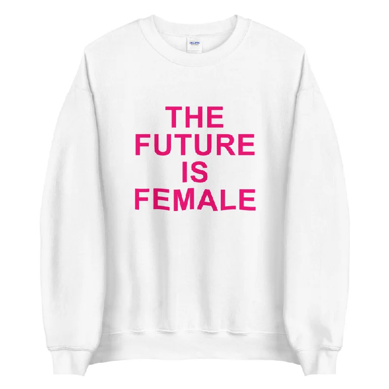 Deal Dash THE ESSENTIAL UNISEX SWEATSHIRT WHITE
