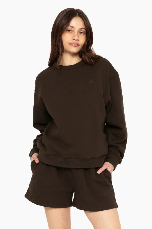 Epic Value HEAVYWEIGHT SWEATS CREWNECK - ESPRESSO