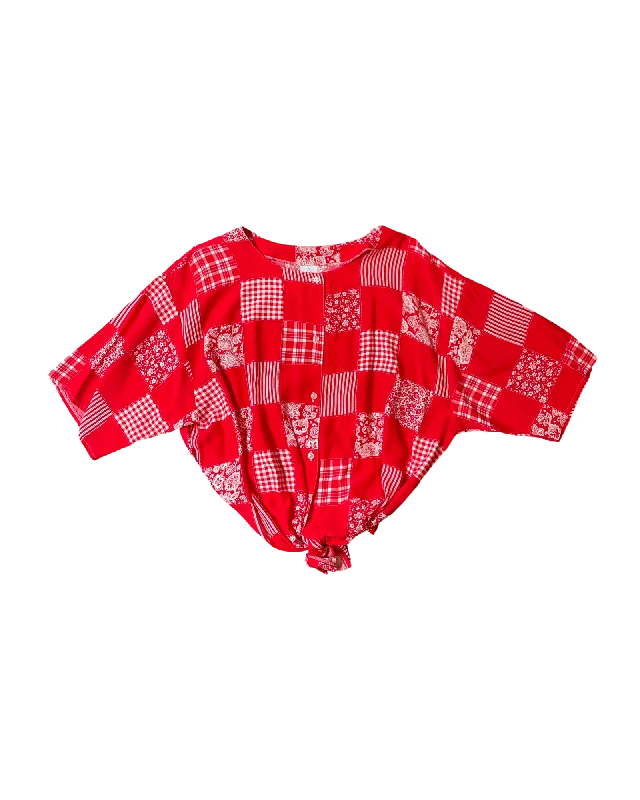 Big Deal Vintage 90’s Pattern Blouse