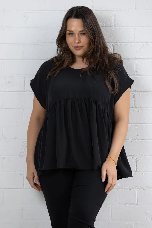 Doorbuster Deal SANA BLOUSE - Black