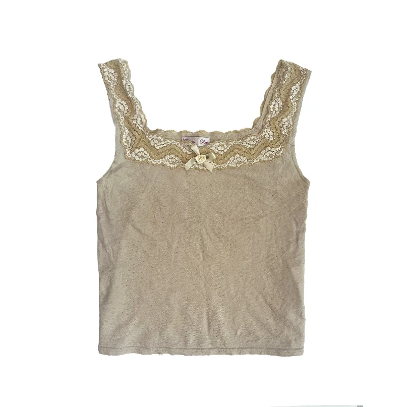 Weekend Discounts to Celebrate Lace Trim Camisole