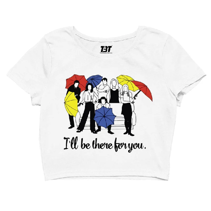 Weekend Deal Friends Crop Top - I'll Be There - Intro Art