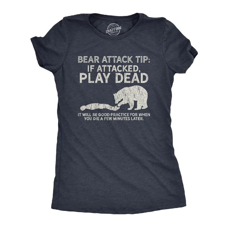 Best Bargains Bear Attack Tip Women's T Shirt