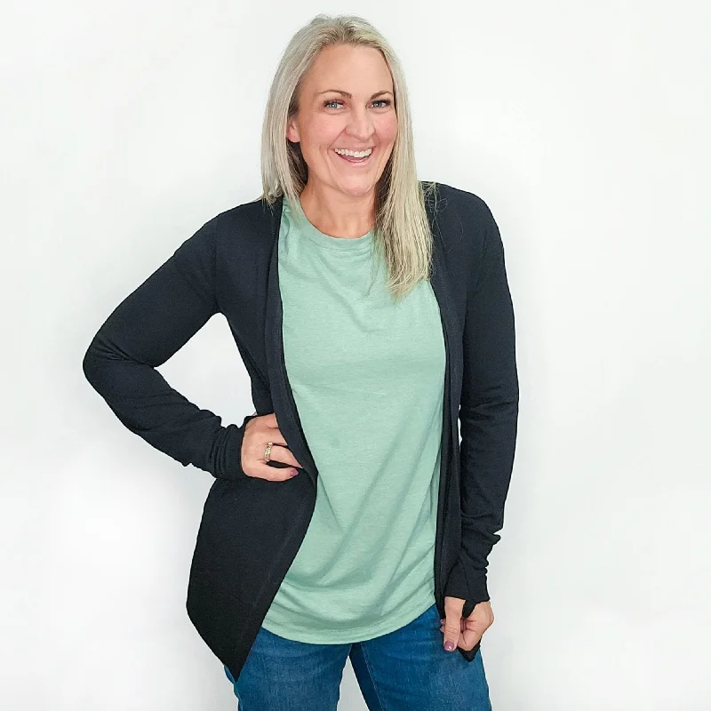 New Deals Essentials Cardigan Black