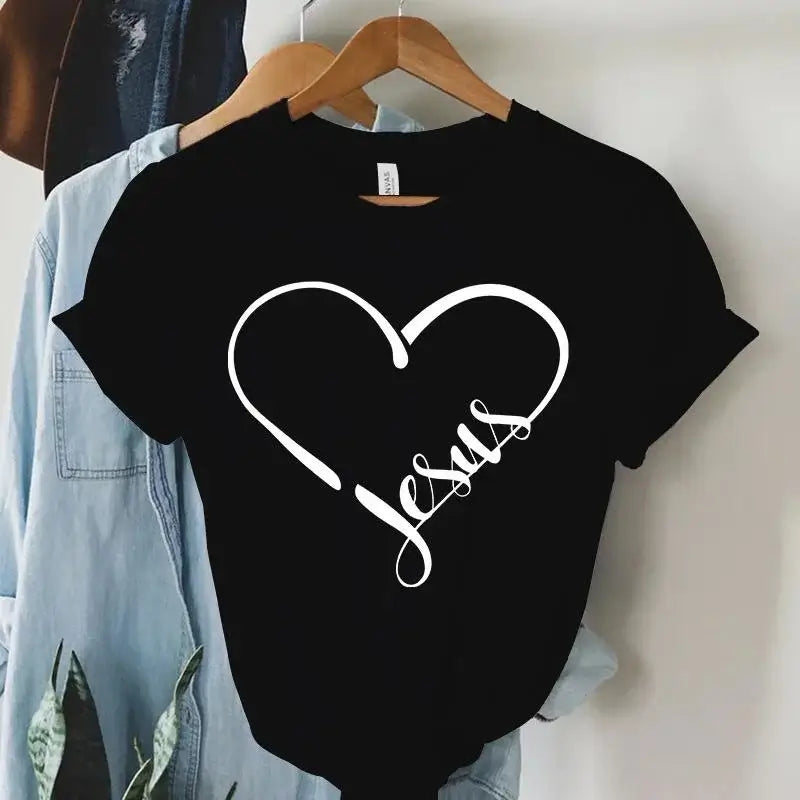 Extra Savings Faith-Inspired Unisex Love Jesus T-Shirts