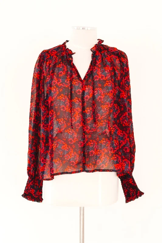 Midnight Madness Fresh Florals Top - Multi
