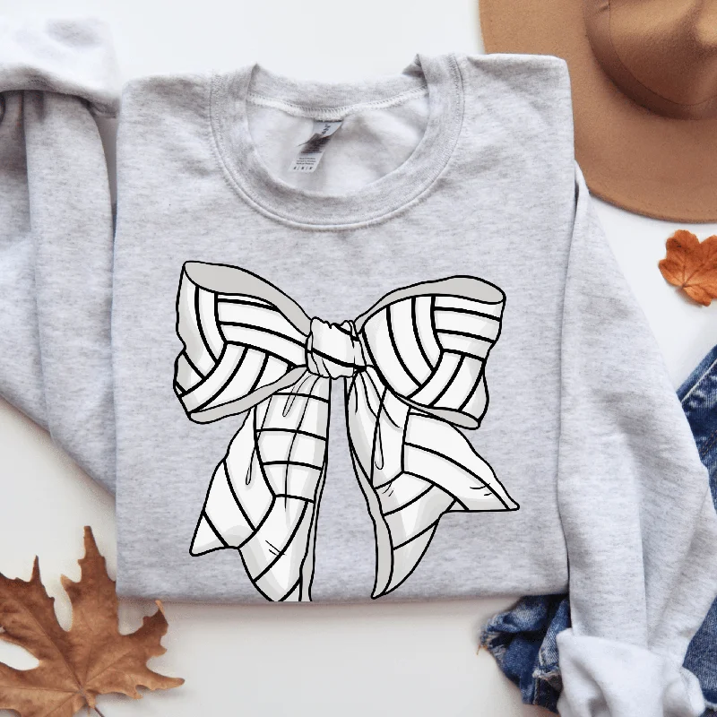 Limited Availability Volleyball Bow Sweatshirt